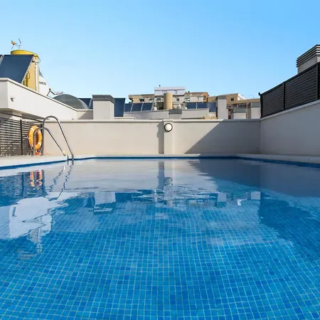 Apartment -malagasunapts-city Centre Terrace Pool Parking *
